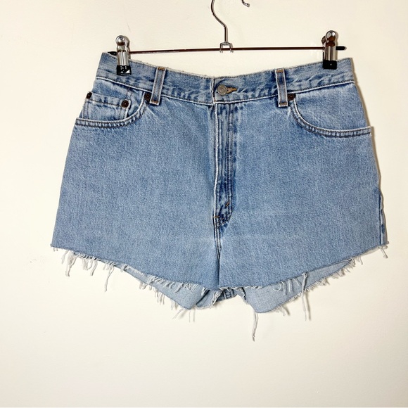 Vintage Levi’s 550 Jean Cut Off Red Tab - Picture 1 of 6